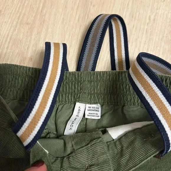 Janie and Jack size 18-24m Corduroy Suspender Pant - Picture 4 of 4